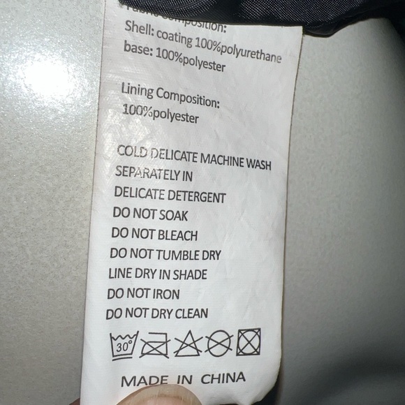 Women's Green Faux Leather Jacket - Picture 5 of 5